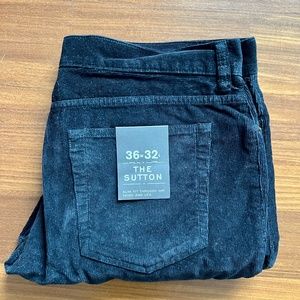 J Crew Navy Corduroy Pants (36W x 32L) - Sutton fit